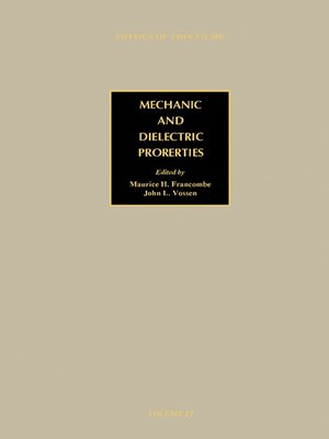 cover image of Mechanic and Dielectric Properties